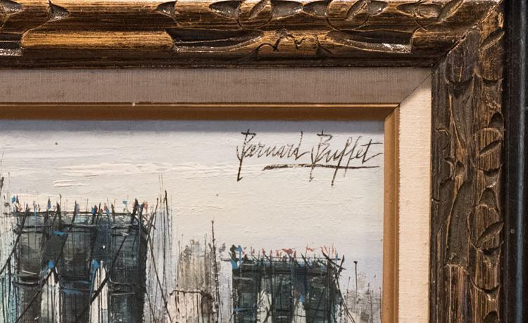 Bernard Buffet Original Oil Painting Entitled 